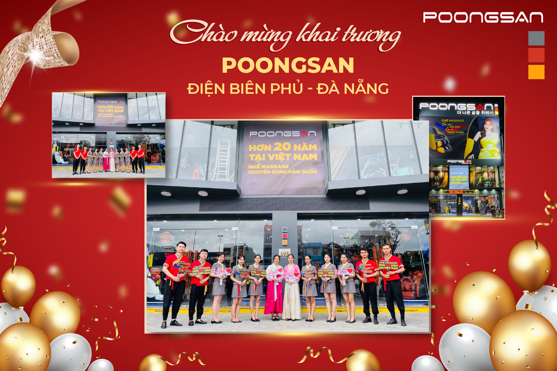 Chào mừng khai trương Poongsan Điện Biên Phủ Đà Nẵng